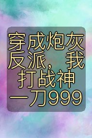 穿成炮灰反派，我打战神一刀999封面
