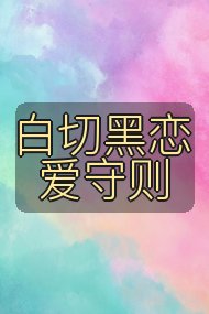 白切黑恋爱守则封面
